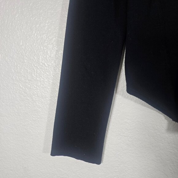 We the Free People Jacqui Blouse Top Women Medium Black Lace Up V-Neck Outdoor - Picture 4 of 8